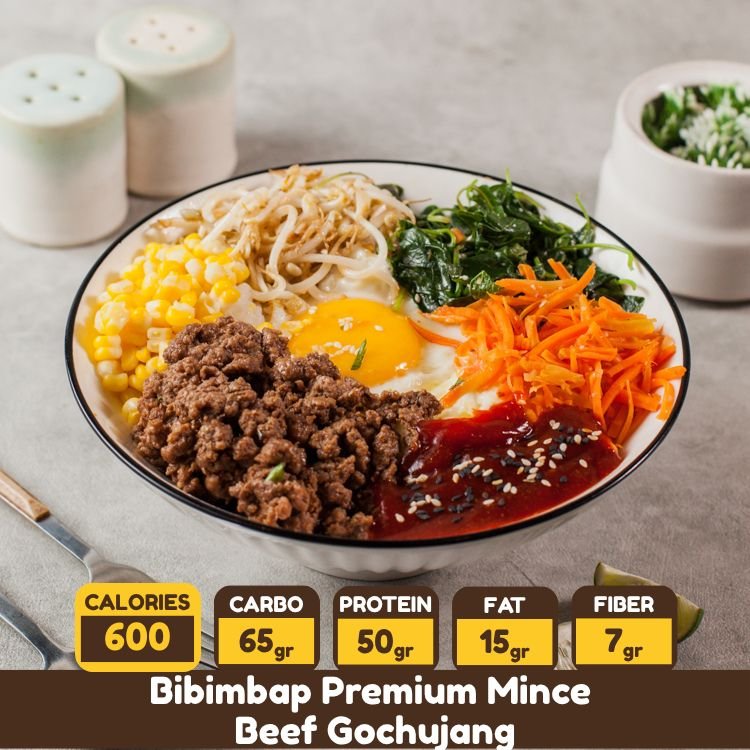 Protein Bark Bibimbap Premium Mince Beef Gochujang — high-protein snack