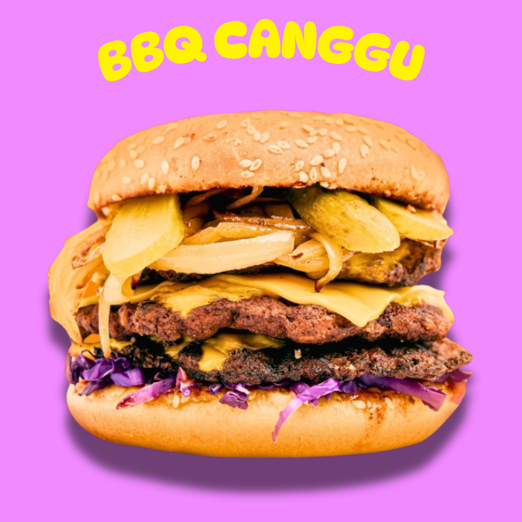 BBQ Canggu Beef Burger best seller