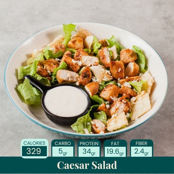 Fresh Caesar Salad — Healthy Friends best seller in Canggu