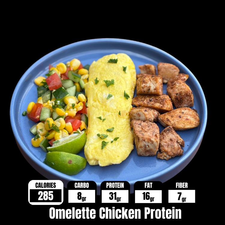 Omelette Chicken Protein